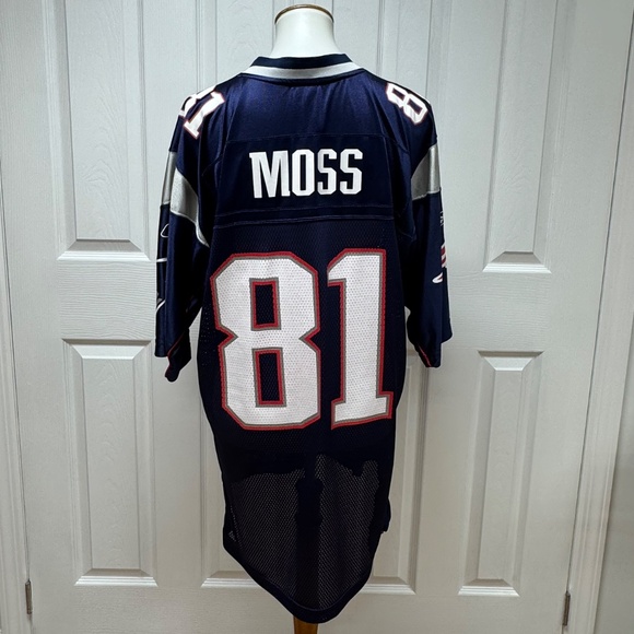 Reebook NFL Randy Moss New England Patriots Shirt - Size L. - Picture 5 of 16